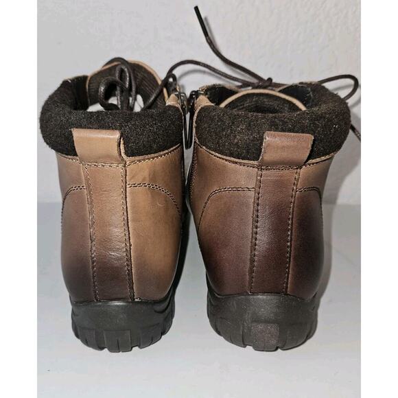 New! Propet Women's Delaney Leather Ankle Boots Brown Casual Boots Sz 7 $115 - Picture 7 of 11